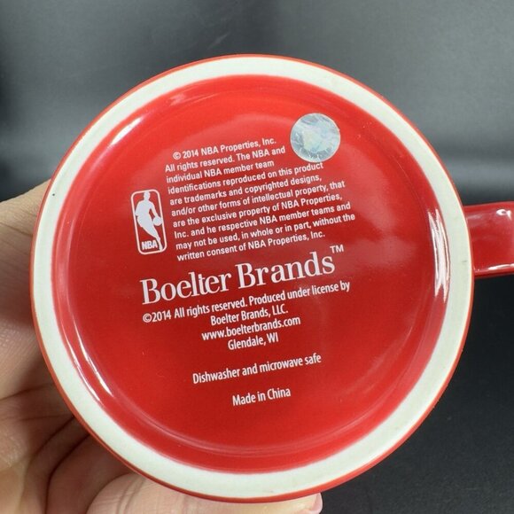CHICAGO BULLS NHL Boelter Brands Coffee Mug Cup Red And White Mug Cup - Picture 5 of 12
